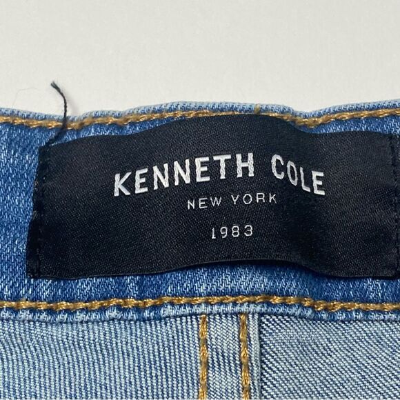 Kenneth Cole Athletic Fit - Stretch Light Blue Wash Denim Jeans Men's Size 34x32 - Picture 15 of 16